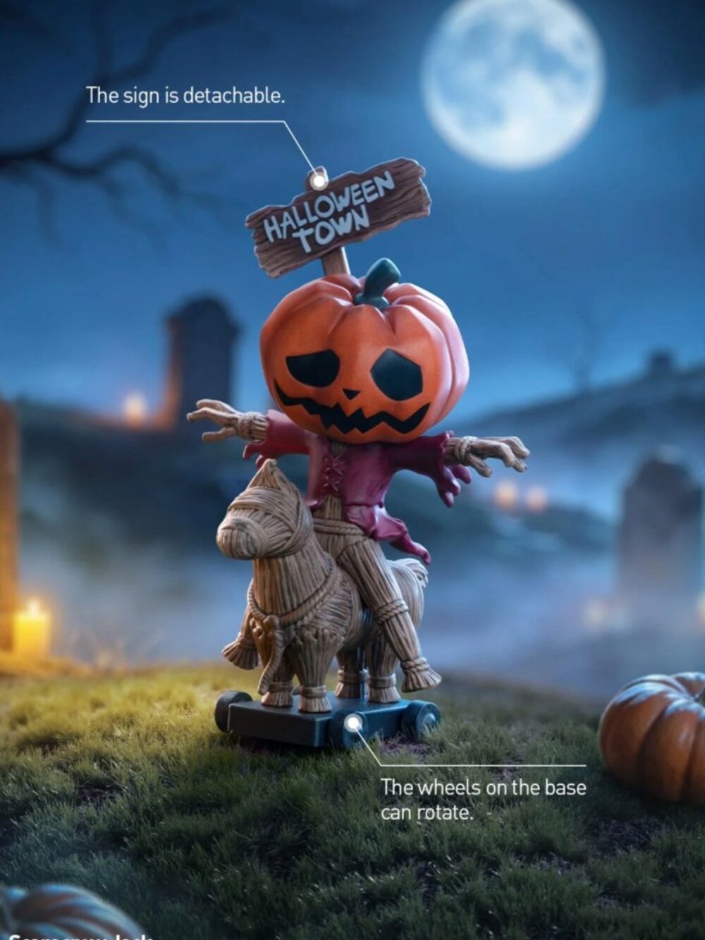 POP MART Nightmare Before Christmas Scarecrow Jack Confirmed Figure NEW